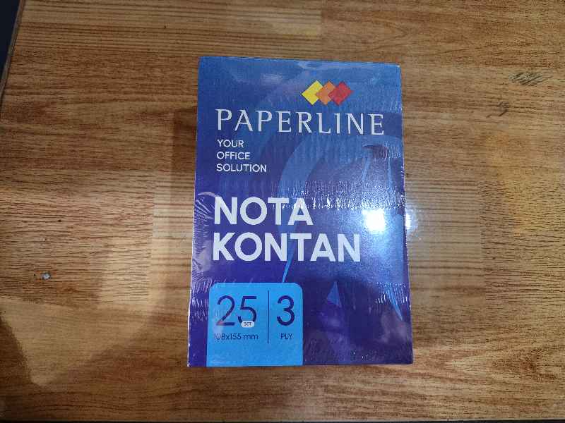 Nota Paperline 3ply kecil