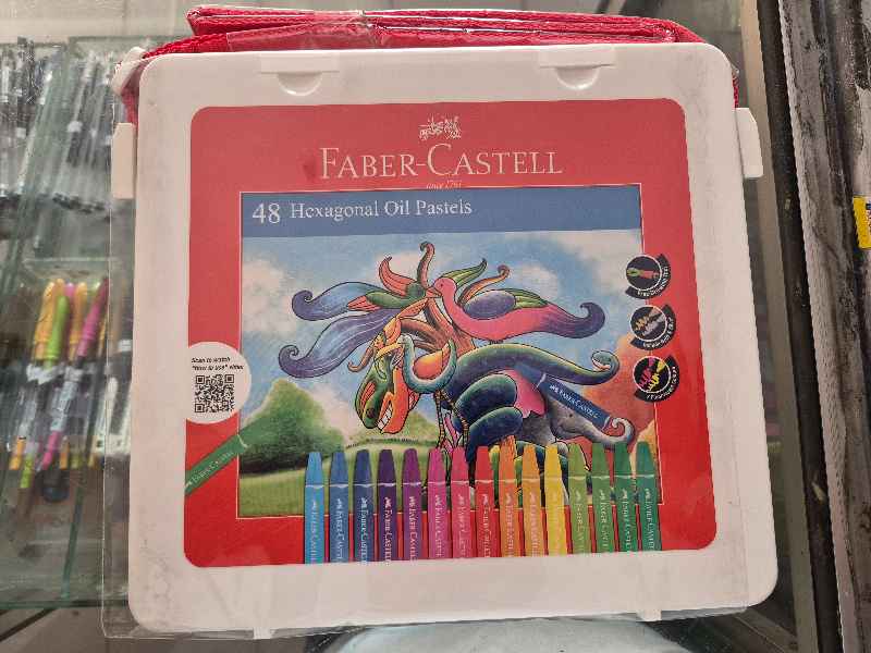 Crayon Faber-Castell hexagonal 48