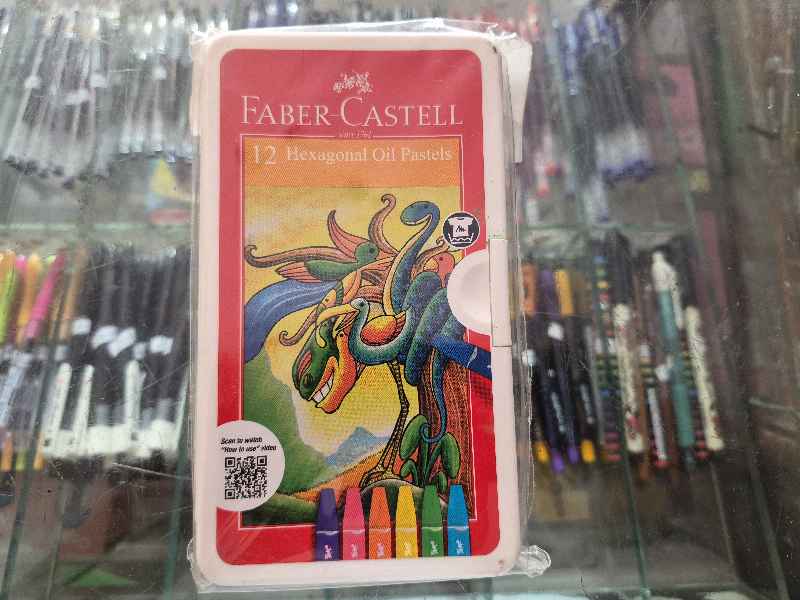 Crayon Faber-Castell hexagonal 12