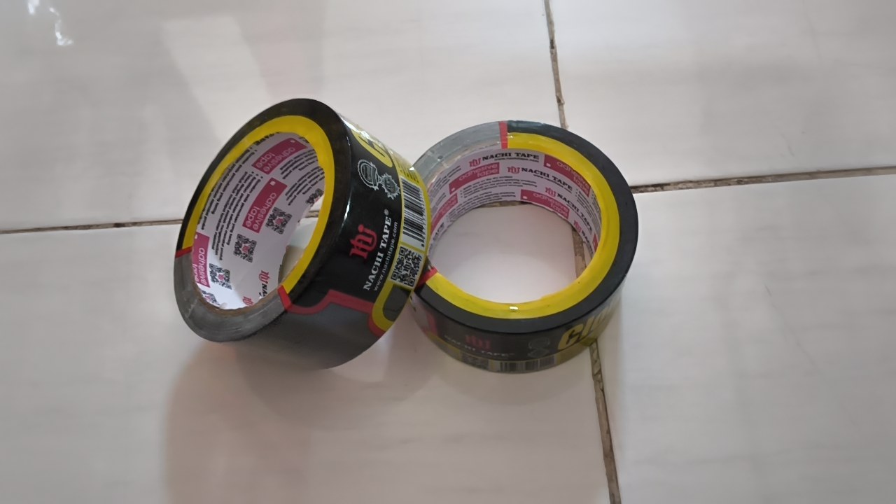 Lakban Hitam Cloth Heavy Duty Nachi Tape 46mm×12m