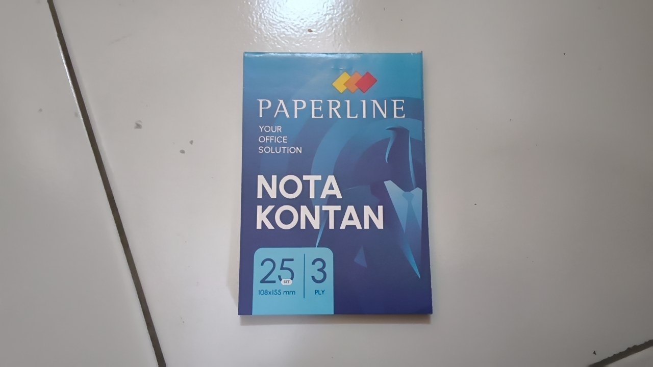 Nota Paperline 3ply kecil