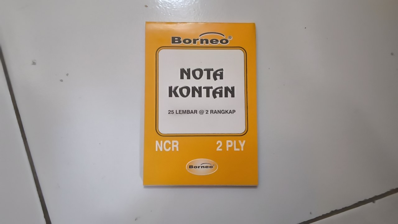 Nota Borneo 25set 2ply