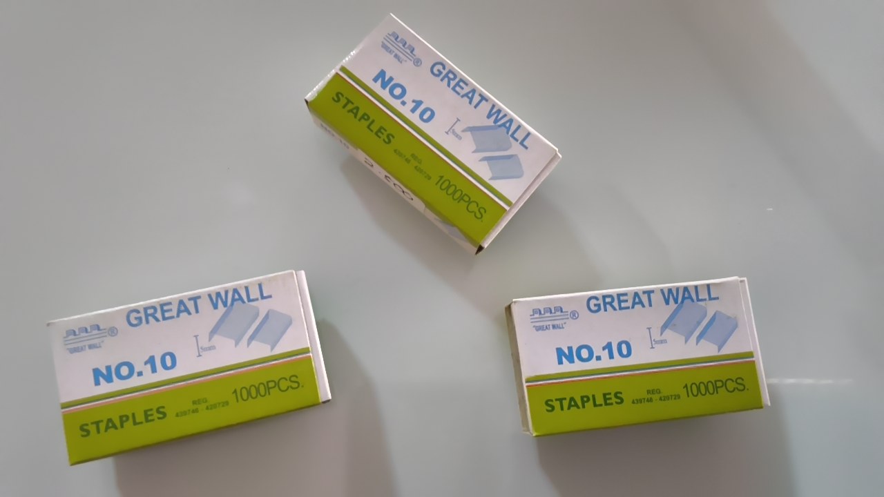 Isi Staples Greawall No.10